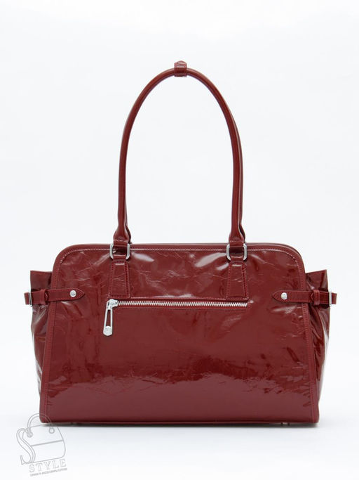 Сумка женская кожаная 8053Q wine red Polina&Eiterou  в Новосибирске
