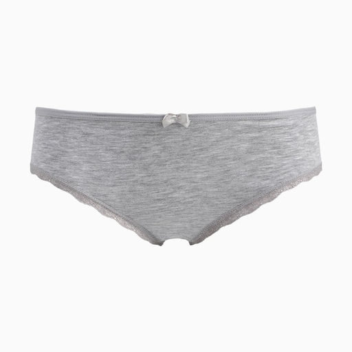 Трусы женские бразильяна, цвет серый, размер 48-50 (XL)