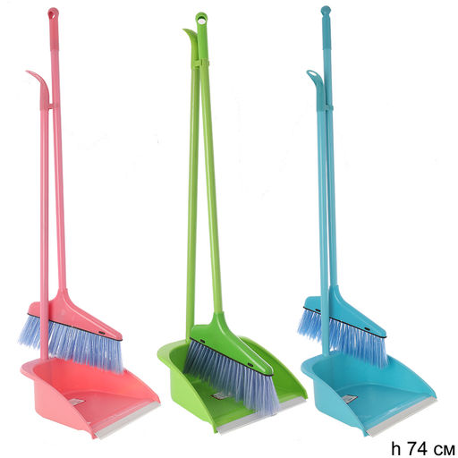 Метла с совком / А06 /уп 60/ 74x33x62 см - Галеонтрейд фото 5