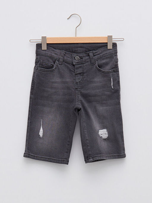 Pamuklu Erkek ?ocuk Jean ?ort