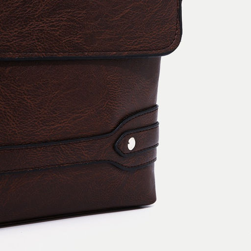 Сумка мужская, цвет коричневый - Simaland фото 3