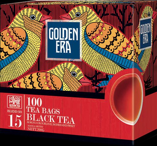 GOLDEN ERA. Black Tea карт.пачка, 100 пак.