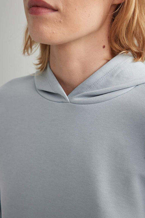 DeFactoFit Толстовка для спортсменов Scuba Diver стандартной посадки с капюшоном  фото 5