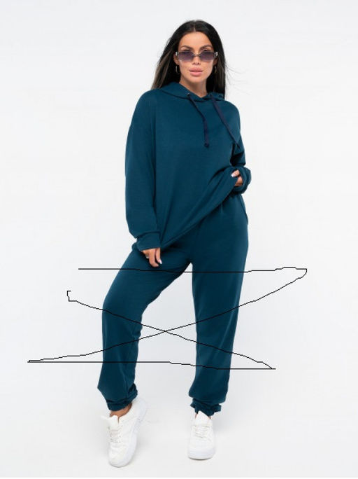 Кофта от Костюма "Имидж" индиго