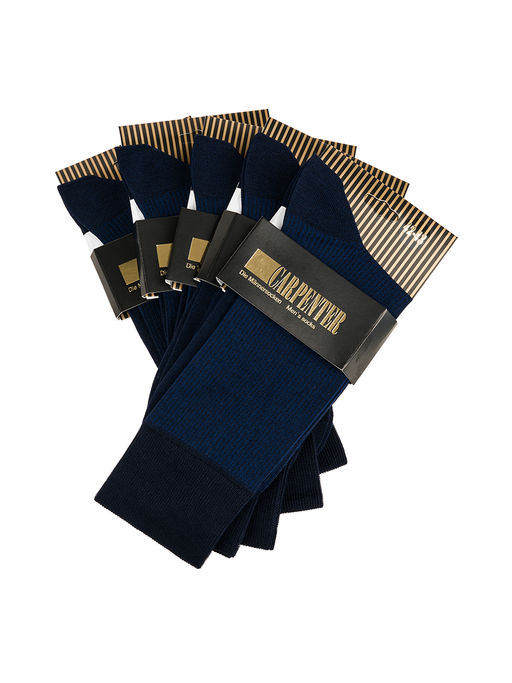 Носки мужские (в упаковке 5 пар) CARPENTER Cr-20/02 синий фото 2