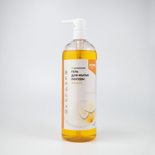 ГЕЛЬ ДЛЯ МЫТЬЯ ПОСУДЫ АПЕЛЬСИН (1л) - Prounicom фото 2