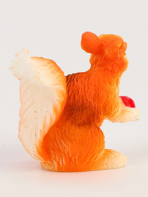 Миниатюра кукольная «Белочка с яблоком», набор 2 шт., размер 1 шт. — 5×4 см