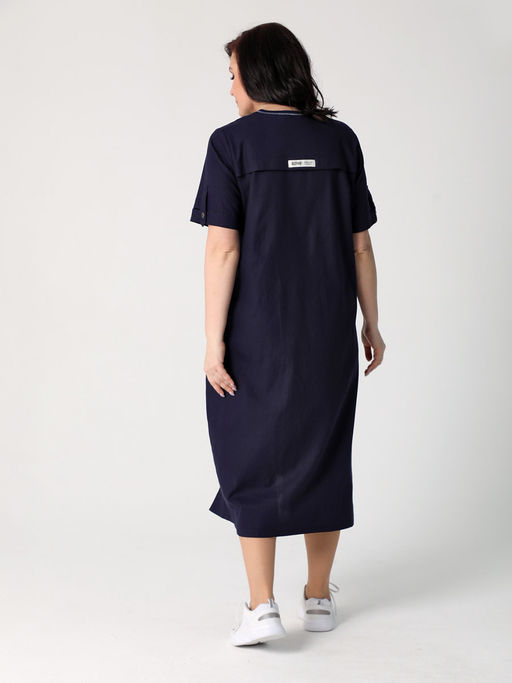 25205 Платье т.синий