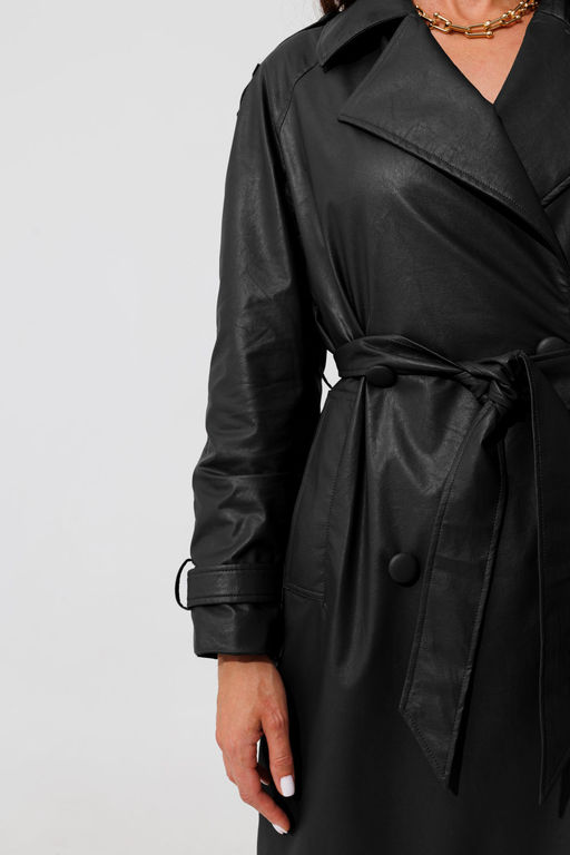 Плащ KOKOdea 7.30 черный  фото 2