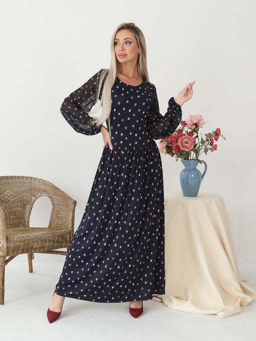 Платье П4-3230/9 - Wisell фото 5