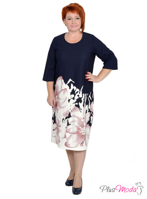 Платье Модель №1188 размеры 44-84 - Plusmoda фото 4
