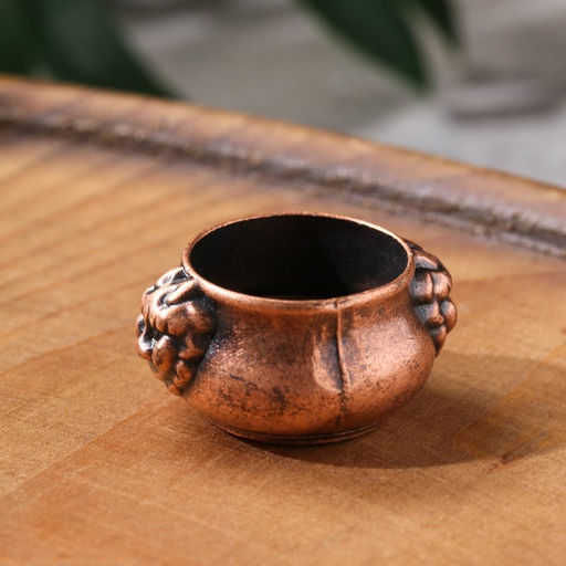 Цена за 2 шт. Подставка для любых благовоний «Котелок», 3×1.5 см