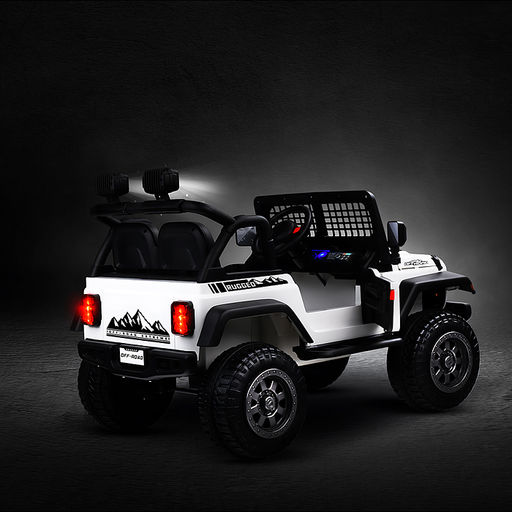 Электромобиль детский "Городской внедорожник" (цвет белый)
