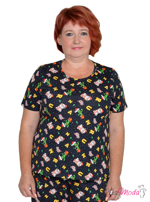 Футболка Модель №1303 размеры 44-84 - Plusmoda фото 7