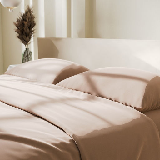 Постельное бельё LoveLife дуэт Gold sand 150х215 см-2 шт, 225х240 см, 50х703 см-2 шт, микрофибра 85 гр  фото 4