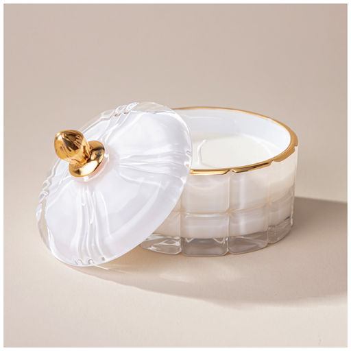 СВЕЧА АРОМАТИЧЕСКАЯ LOVELY WHITE 10,5Х10,2Х10 СМ - Lefard фото 3