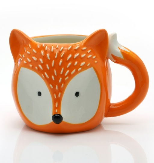 Кружка керамическая Cute fox, 370 мл