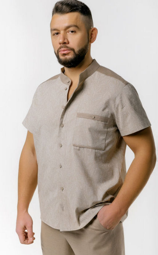 РУБАШКА - 100% хлопок - Новый лен фото 18