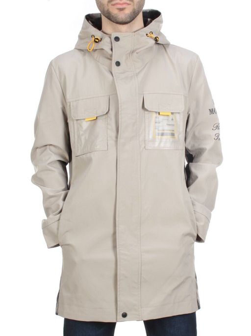 A10 BEIGE Куртка мужская демисезонная FASHION (100% полиэстер) фото 2