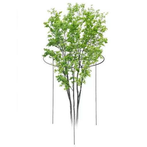 Кустодержатель круглый металл. d40см, ножки 70см