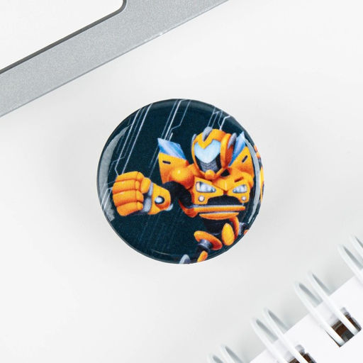 Цена за 10 шт. Значок металлический, закатной Детский, 25 мм, МИКС