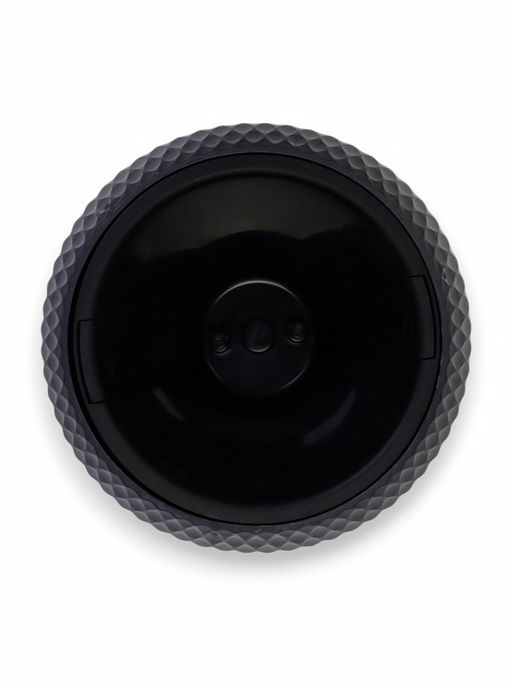 Кашпо для цветов Жемчужина, 4 л, d=29 см, h=19.5 см, пластик, со вставкой, цвет графитовый - Simaland фото 3