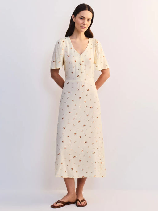 Платье миди с треугольным вырезом ZR2605012914-214 / Zarina