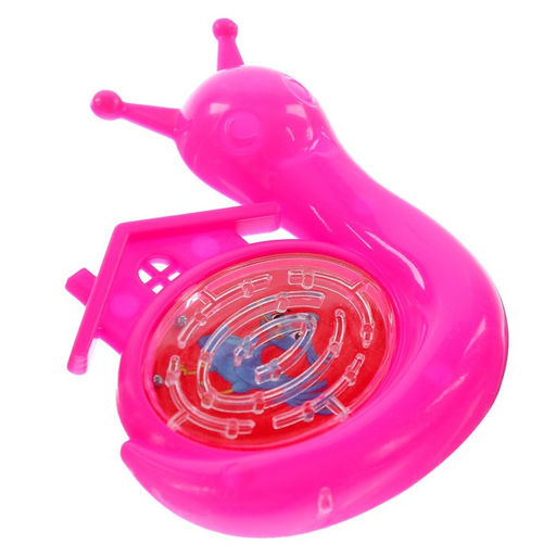 Цена за 12 шт. Головоломка-пинбол Улитка, цвета МИКС - Simaland фото 2