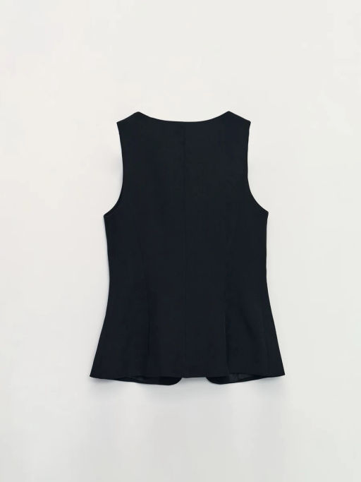 Костюмный жилет с декоративными пуговицами / Zarina