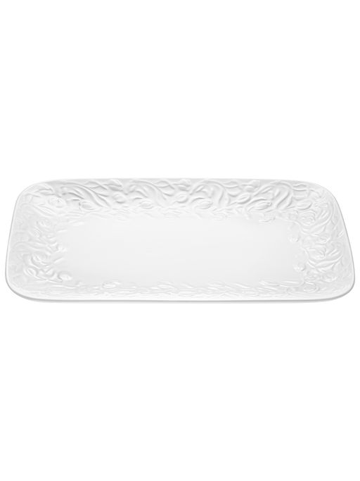 Блюдо прямоугольное 31*20,5*2,5 см Тюльпаны малое, фарфор - Elan gallery фото 5