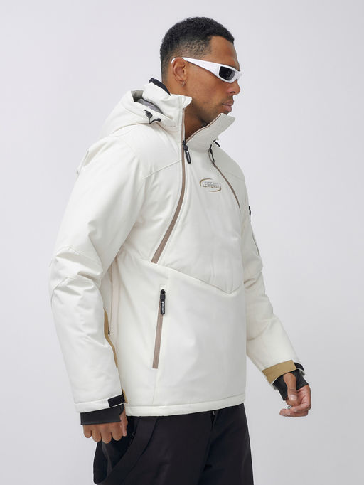 Горнолыжный костюм Leifensh 389Bl мужской анорак зимний белый  фото 18