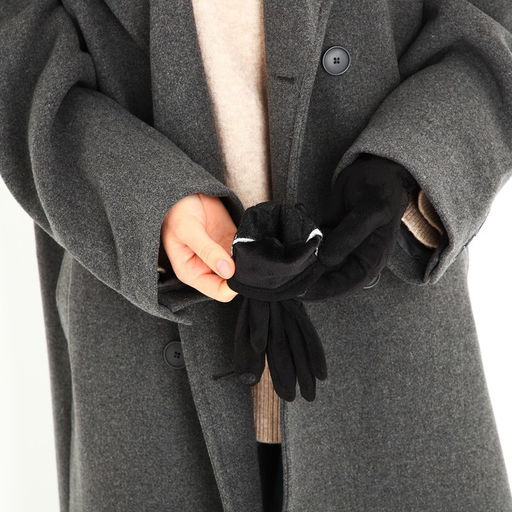 Перчатки женские, безразмерные, без утеплителя, цвет чёрный - Simaland фото 3