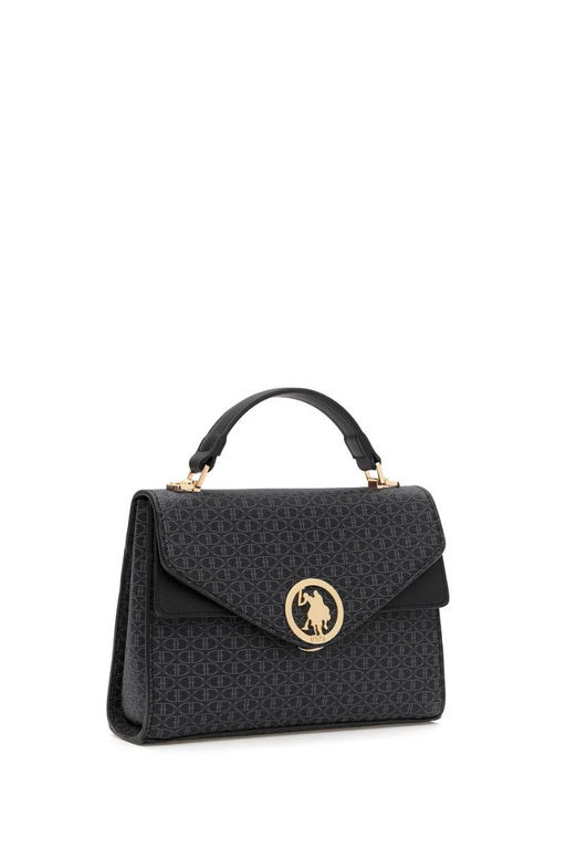 U. S. Polo Assn / Женская черная сумка через плечо - U.s. polo assn фото 4
