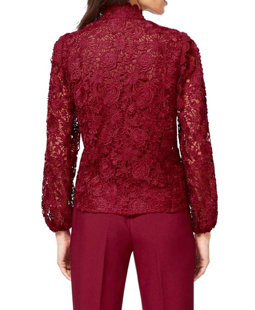 Блузка, вишневая - Heine фото 4