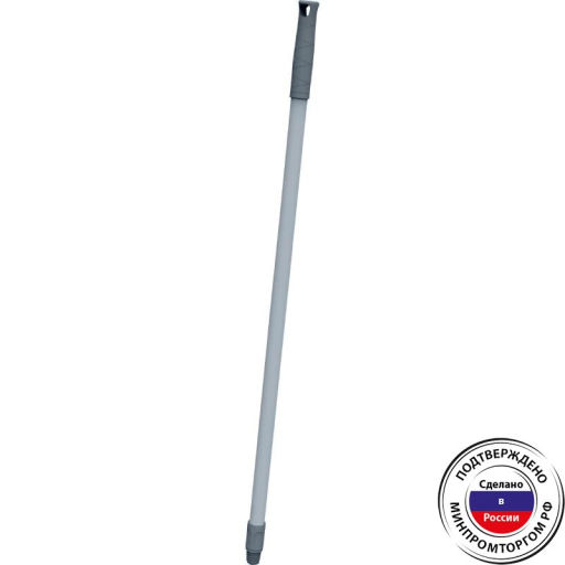 Черенок стальной 110см серый