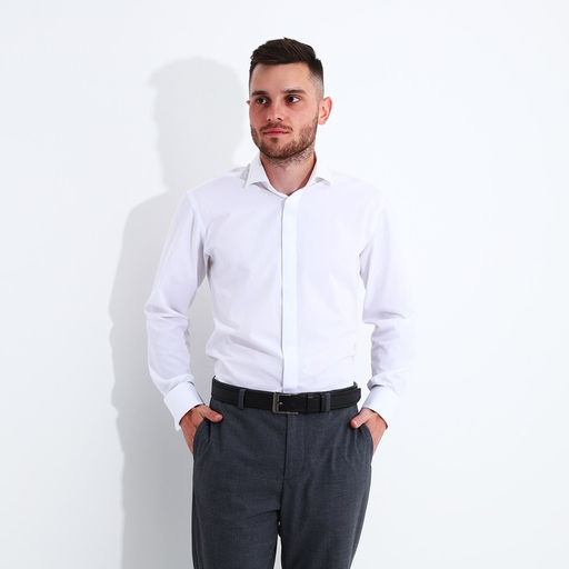 Ремень мужской, ширина 3,5 см, винт, пряжка металл, цвет чёрный - Simaland фото 3