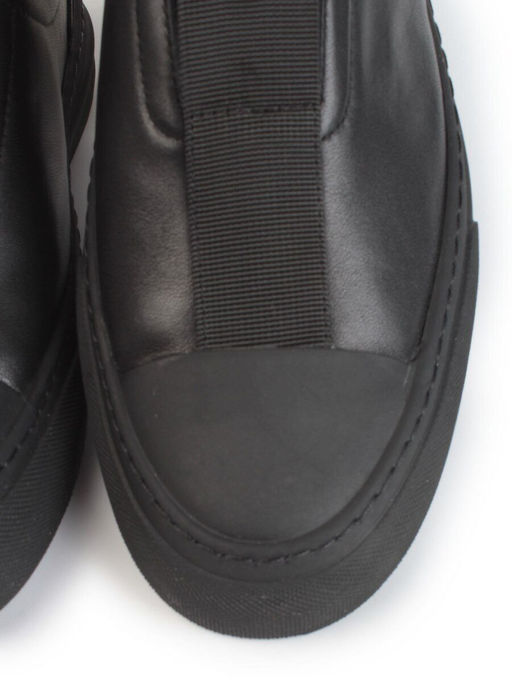 03-0121-1 BLACK Кроссовки мужские (натуральная кожа) - Фабричный китай фото 8