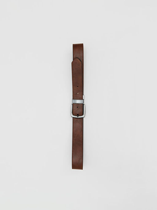 Deri G?r?n?ml? Erkek Kemer