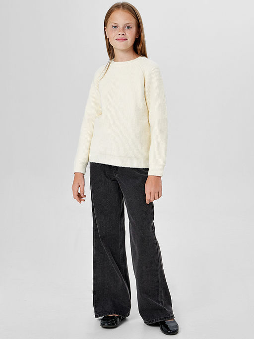 Джемпер для девочек бежевый