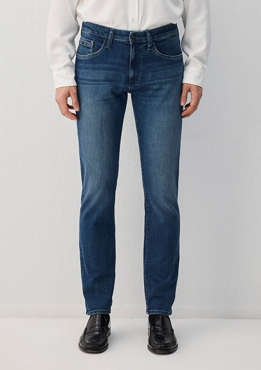 Marcus Lux Black Indigo Mavisi Jean Pantolon  фото 5
