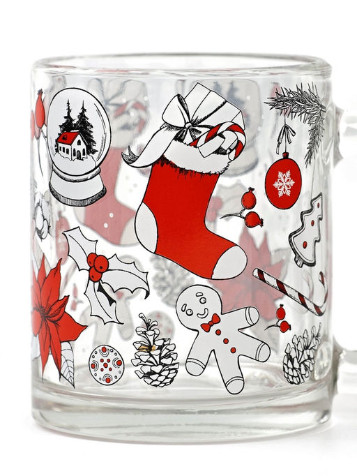 Кружка Новогодний уют с арт 9657815, 300 мл - Дорого внимание фото 3