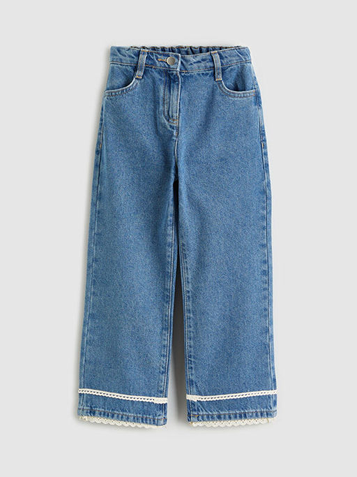 Regular Fit K?z ?ocuk Jean Pantolon