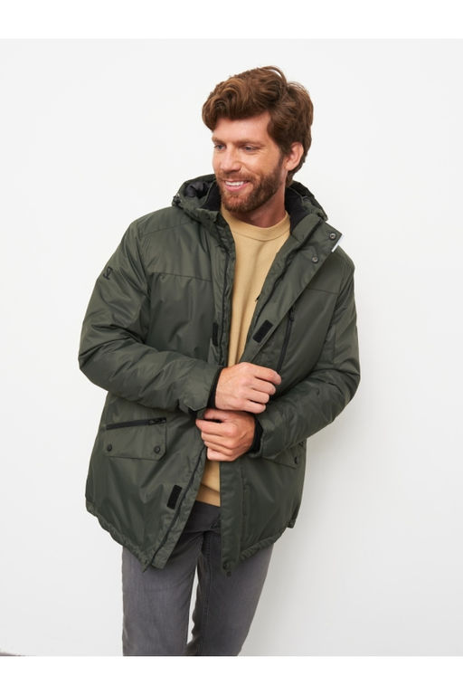 Акция -10%!!! М-33 Куртка классическая мужская утепленная (т.хаки)