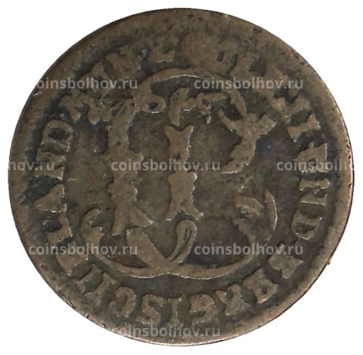 Монета 1/4 стубера 1784 года Германские государства  Юлих-Берг