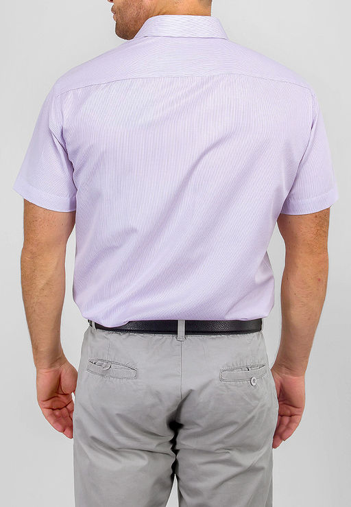 Сорочка мужская короткий рукав GREG 711/109/301/Z  фото 2