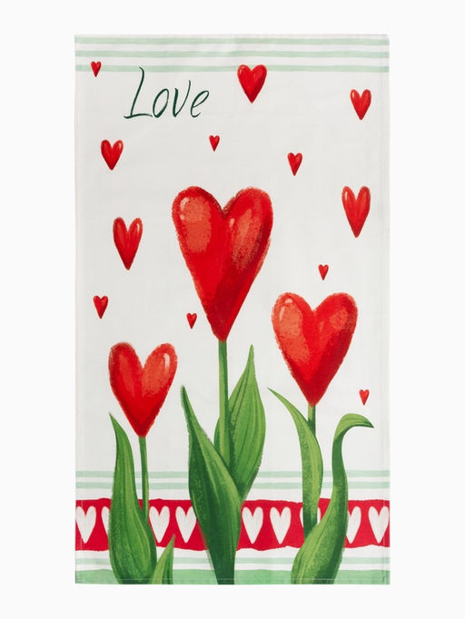 Полотенце Этель. Цветы, 40?73 см, 100% хлопок, саржа 190 г/м?