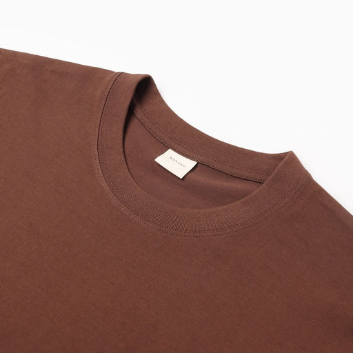 Футболка мужская MINAKU, коричневая, размер 46-48