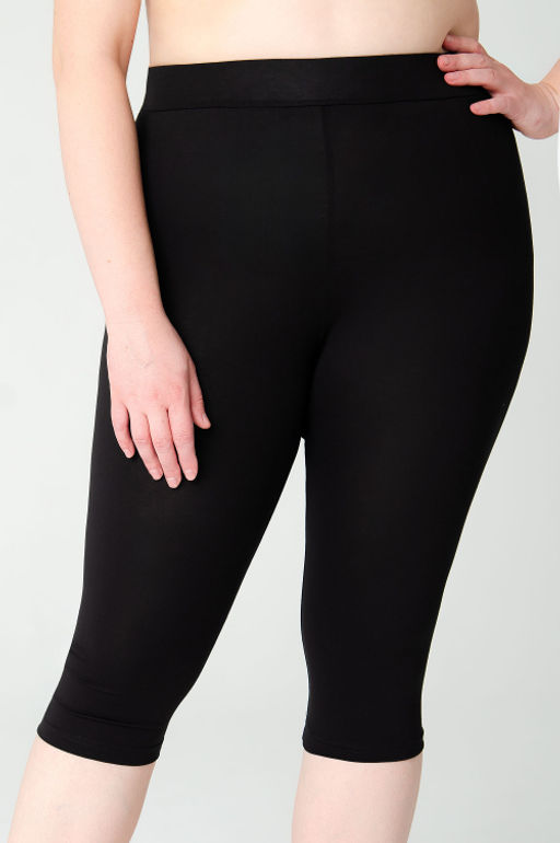 Арт. 399 Лосины-бриджи 60-66 (4 шт) Цвет:черный - Калинка фото 5