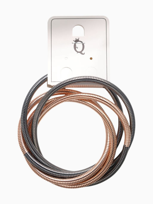 Браслет трансформируется в кулон «Обруч», металл, цвет золото, серебро