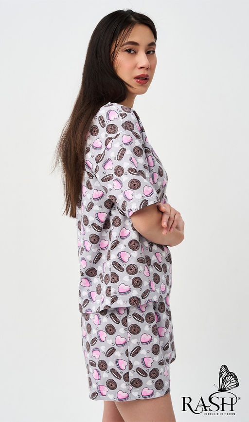 Пижама "Печеньки" Цвет:как на фото